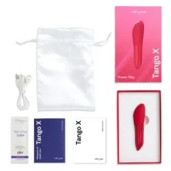 WE-VIBE TANGO X ROUGE CERISE -Vibrateurs boutique 0037022 tango x cerise rouge