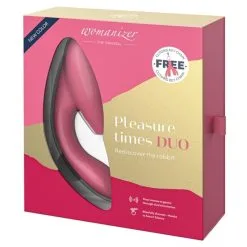 WOMANIZER DUO - FRAMBOISE -Vibrateurs boutique 0037058 w duo framboise