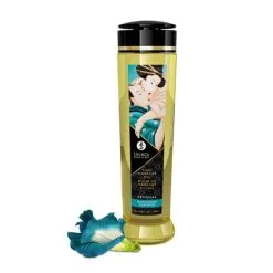 SHUNGA HUILE À MASSAGE - SENSUEL - FLEUR DES ILES