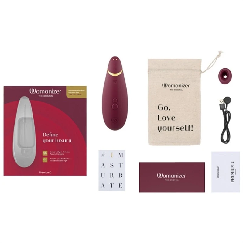 WOMANIZER - PREMIUM2 - BORDEAUX 4 WOMANIZER - PREMIUM2 - BORDEAUX â Image 2