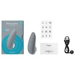 WOMANIZER - STARLET3 - GRIS -Vibrateurs boutique 0041424 starlet 3 gray