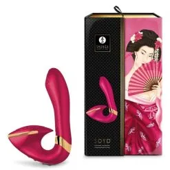 SHUNGA - SOYO - FRAMBOISE 8 SHUNGA - SOYO - FRAMBOISE -Vibrateurs boutique 0044692 soyo stimulateur intime framboise