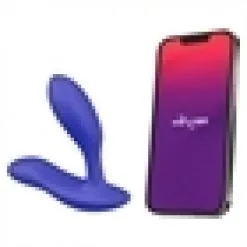 WE-VIBE VECTOR BLEU ROYAL -Vibrateurs boutique 0045135 we vibe vector royal blue 70
