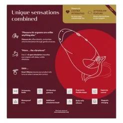 WOMANIZER - DUO 2 - BORDEAUX -Vibrateurs boutique 0046305 womanizer duo 2 bordeaux