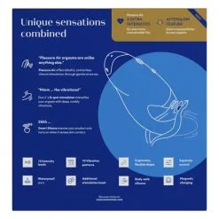 WOMANIZER - DUO 2 - BLEUET -Vibrateurs boutique 0046317 womanizer duo 2 blueberry