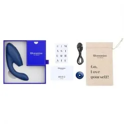 WOMANIZER - DUO 2 - BLEUET -Vibrateurs boutique 0046323 womanizer duo 2 blueberry