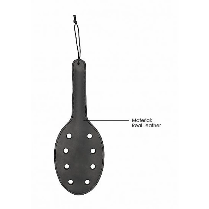 PAIN - SADDLE LEATHER PADDLE WITH 8 HOLES 4 PAIN - SADDLE LEATHER PADDLE WITH 8 HOLES – Image 2