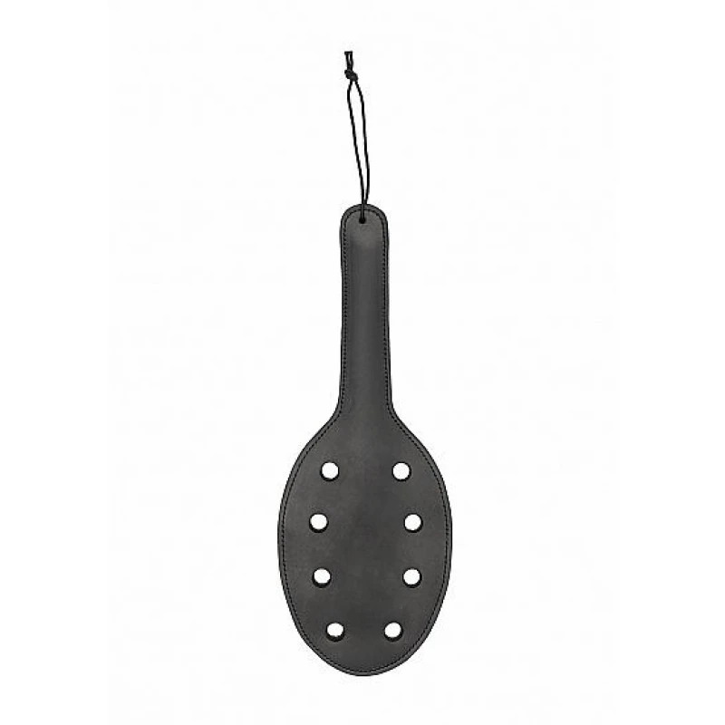 PAIN - SADDLE LEATHER PADDLE WITH 8 HOLES 3 PAIN - SADDLE LEATHER PADDLE WITH 8 HOLES