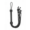 PAIN - SHORT LEATHER BAIDED FLOGGER 2 PAIN - SHORT LEATHER BAIDED FLOGGER -Vibrateurs boutique 021 1