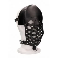 PAIN - LEATHER MALE MASK -Vibrateurs boutique 11 2