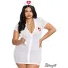 COSTUME BABYDOLL INFIRMIÈRE SEXY -Vibrateurs boutique 11051x white front crop 1