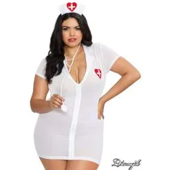 COSTUME BABYDOLL INFIRMIÈRE SEXY