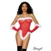 COSTUME DE CHAMBRE SEXY DE NOEL - 2PC -Vibrateurs boutique 12674 naughty list front wt
