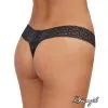 THONG EN DENTELLE-NOIR -Vibrateurs boutique 1376 black back crop