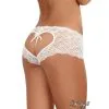 DREAMGIRL - CULOTTE COEUR OUVERT - BLANCHE