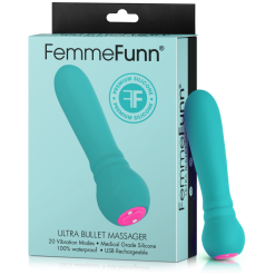 FEMMEFUNN-ULTRA BULLET MASSAGER-TURQUOISE 9 FEMMEFUNN-ULTRA BULLET MASSAGER-TURQUOISE -Vibrateurs boutique 1594325370 ultra bullet box turquoise