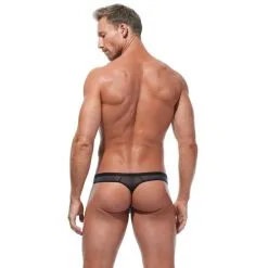 GREGG - STRING RENEGADE- NOIR 9 GREGG - STRING RENEGADE- NOIR -Vibrateurs boutique 172104 backk 1