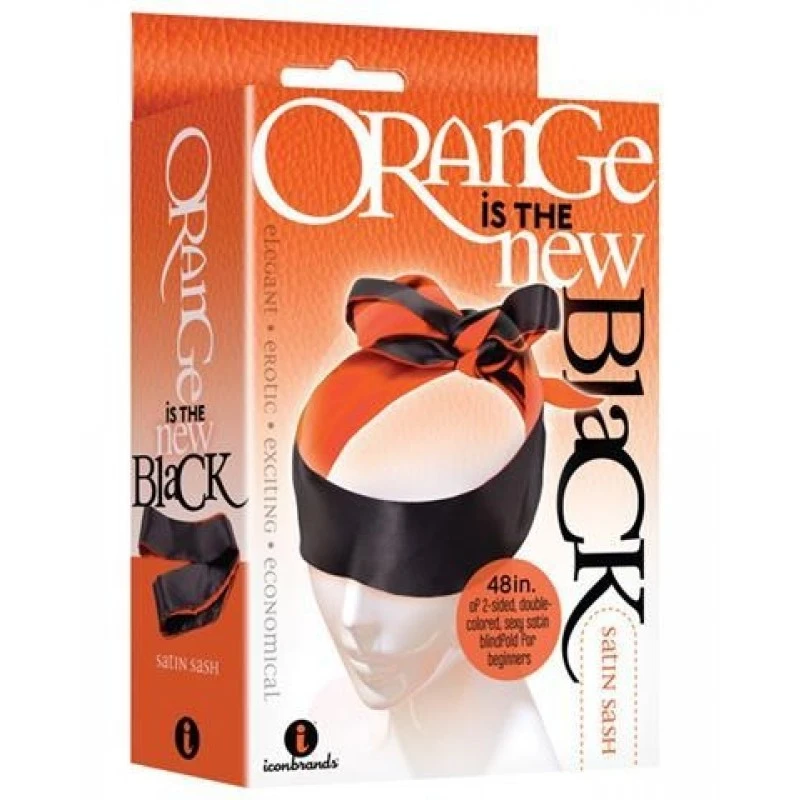 ORANGE IS THE NEW BLACK - SATIN SASH 3 ORANGE IS THE NEW BLACK - SATIN SASH