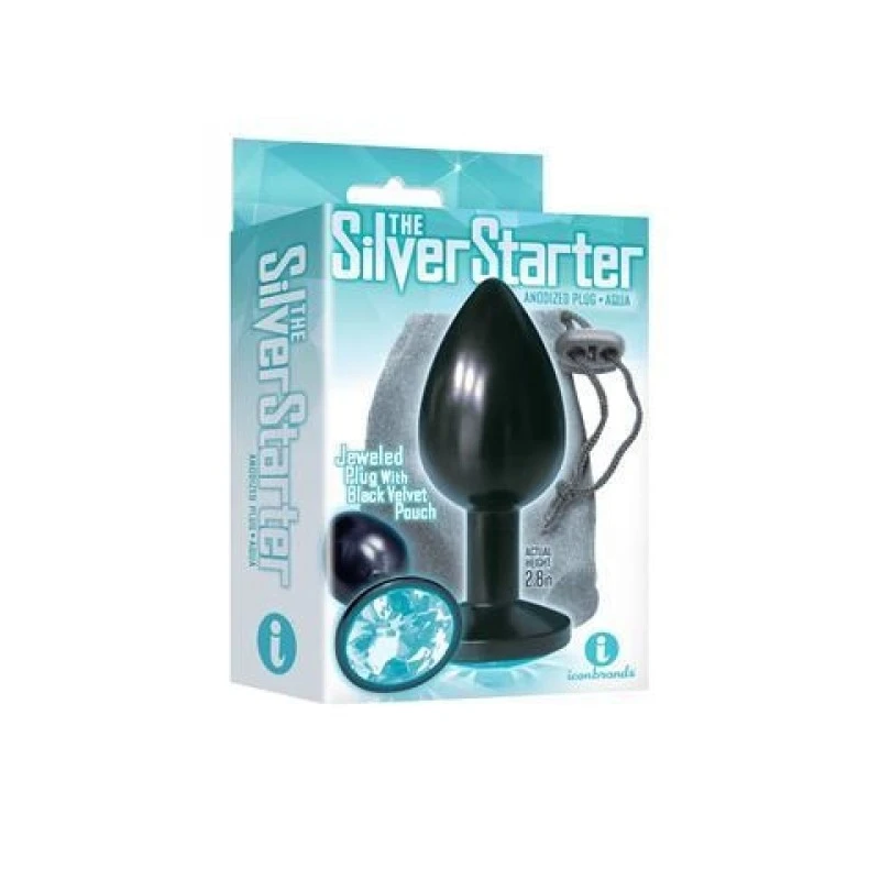 THE SILVER STARTER- ROND NOIR ET TURQUOISE 3 THE SILVER STARTER- ROND NOIR ET TURQUOISE