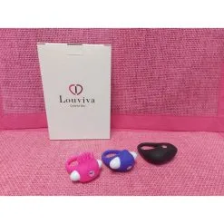 LOUVIVA - ENSEMBLE DE 3 COCKRING