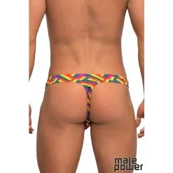 MALE POWER - PRIDE FEST - BONG THONG -Vibrateurs boutique 442 240 back wt
