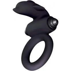 THE 9'S - SILICONE BULLET TONGUE FLIPPER COCK RING - BLACK -Vibrateurs boutique 51i2eco nzl. ac sl1330
