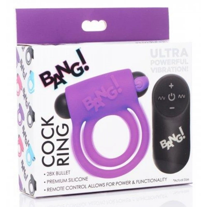 BANG - ANNEAU VIBRANT - MAUVE 3 BANG - ANNEAU VIBRANT - MAUVE