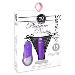 SENSUELLE PLEASURE PANTY MAUVE -Vibrateurs boutique bt w55pu 2