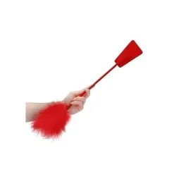 OUCH! CROP WITH FEATHER - ROUGE