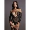LE DÉSIR - CROSS NECK BODYSTOCKING -Vibrateurs boutique d032