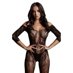 LE DÉSIR - LACE SLEEVED BODYSTOCKING 7 LE DÉSIR - LACE SLEEVED BODYSTOCKING -Vibrateurs boutique d033