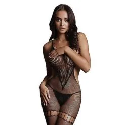 LE DÉSIR - NET HIGH NECK BODYSTOCKING -Vibrateurs boutique d30