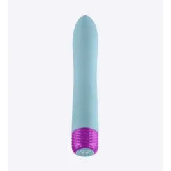FEMME FUNN - DENSA - BLEU PÂLE -Vibrateurs boutique densa bullet dual density bullet vibrator light blue angled
