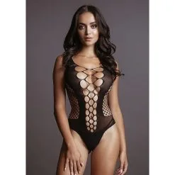 LE DÉSIR CONTRAST FENCE NET TEDDY