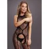 LE DÉSIR - CROTCHLESS LEOPARD BODYSTOCKING