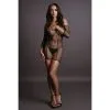 LE DÉSIR - DUO NET SLEEVED MINI DRESS -Vibrateurs boutique des0100