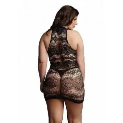 LE DÉSIR - CRISS CROSS NECK MINI DRESS - PLUS SIZE -Vibrateurs boutique des0166666