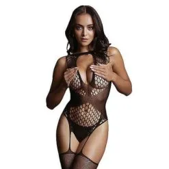 LE DÉSIR - CONTRAST SUSPENDER BODYSTOCKING 7 LE DÉSIR - CONTRAST SUSPENDER BODYSTOCKING -Vibrateurs boutique des028