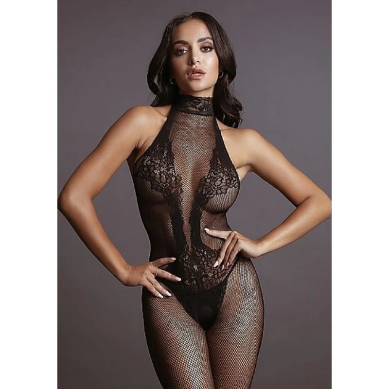 LE DÉSIR - FISHNET AND LACE BODYSTOCKING 5 LE DÉSIR - FISHNET AND LACE BODYSTOCKING – Image 3