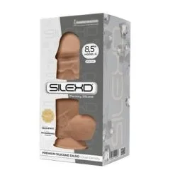 SILEXD 8.5'' - MODEL 4 - CARAMEL -Vibrateurs boutique dildo dual density mod 4 85 caramel