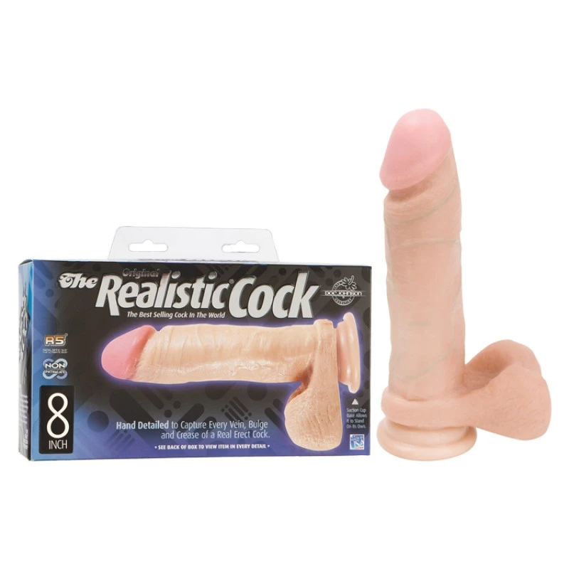 THE REALISTIC COCK 8" FLESH 7 THE REALISTIC COCK 8" FLESH – Image 5