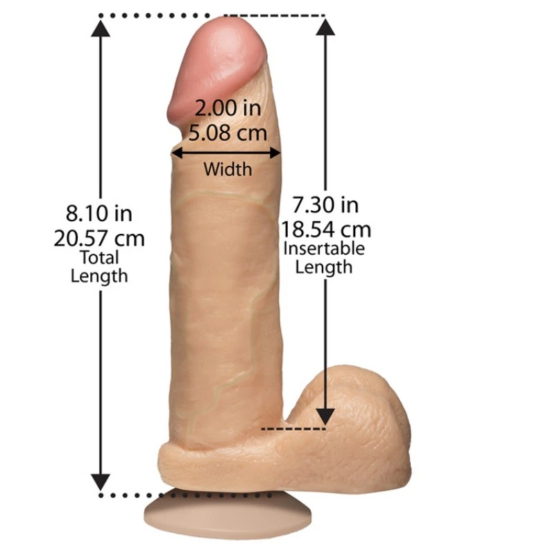 THE REALISTIC COCK 8" FLESH 5 THE REALISTIC COCK 8" FLESH – Image 3