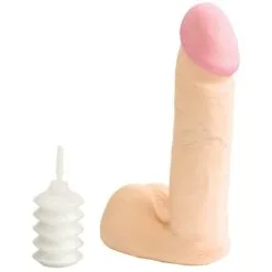 VAC-U-LOCK UR3 COCK 6" FLESH
