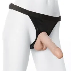 VAC-U-LOCK ULTRA HARNESS II & PLUG W/7" REALISTIC