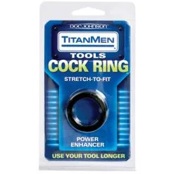 TITANMEN TOOLS COCK RING NOIR -Vibrateurs boutique dj3503 01 cd 2