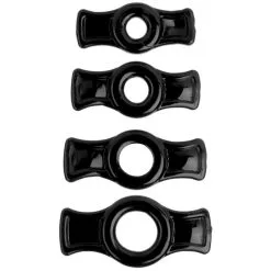 TITANMEN TOOLS COCK RING SET NOIR -Vibrateurs boutique dj3503 05 cd 03