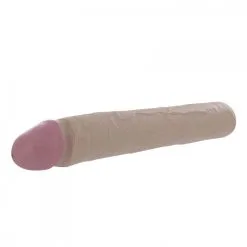 11" X 2" Super Dong And Penis Extension - Flesh