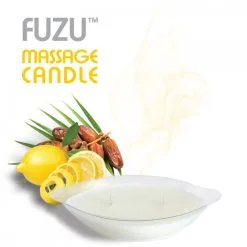 4oz/113gr - Candle Fiji Dates & Lemon Peel - White -Vibrateurs boutique dvmcdlfiji 2
