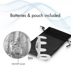 Vibrating - Vibrating Cock Cage - Clear 15 Vibrating - Vibrating Cock Cage - Clear -Vibrateurs boutique dvslv10 2