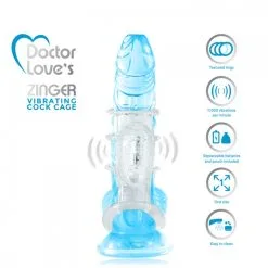 Vibrating - Vibrating Cock Cage - Clear 13 Vibrating - Vibrating Cock Cage - Clear -Vibrateurs boutique dvslv10 4